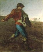 Jean Francois Millet the sower oil painting artist